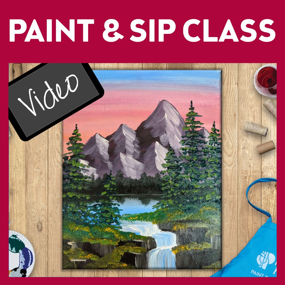 Paint & Sip Video !!